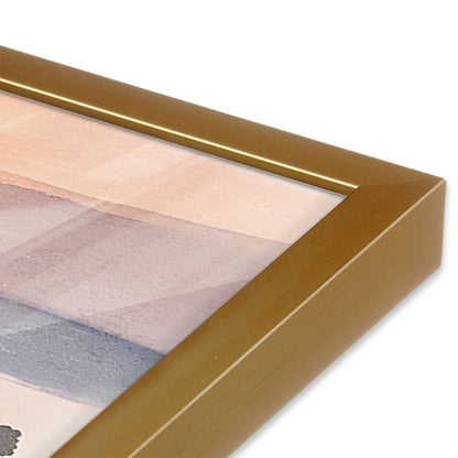 [Color:Polished Gold], Picture of art in a Polished Gold frame of the corner