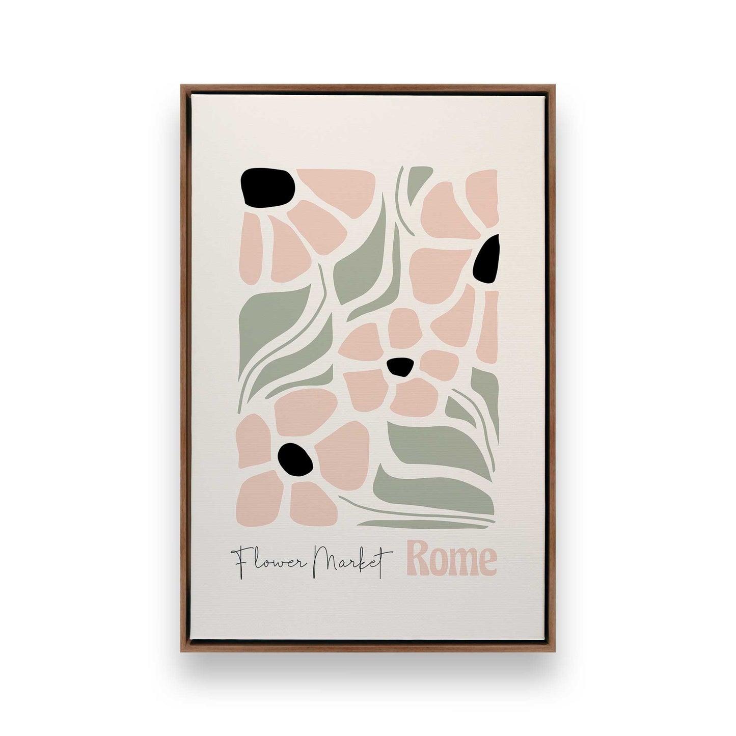 [Color:Walnut], Picture of art in a Walnut frame
