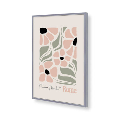[Color:Polished Chrome], Picture of art in a Polished Chrome frame of the corner