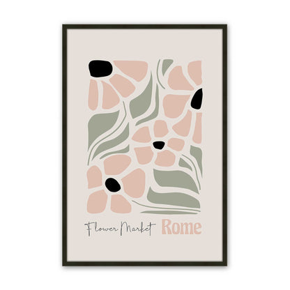 [Color:Satin Black], Picture of art in a Satin Black frame