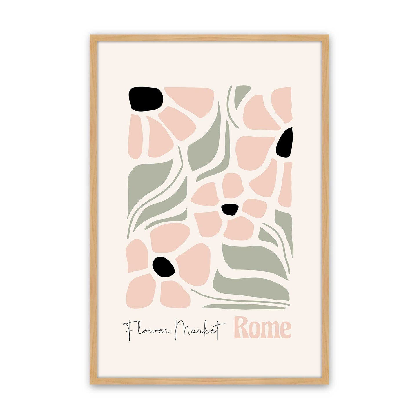 [Color:American Maple], Picture of art in a American Maple frame