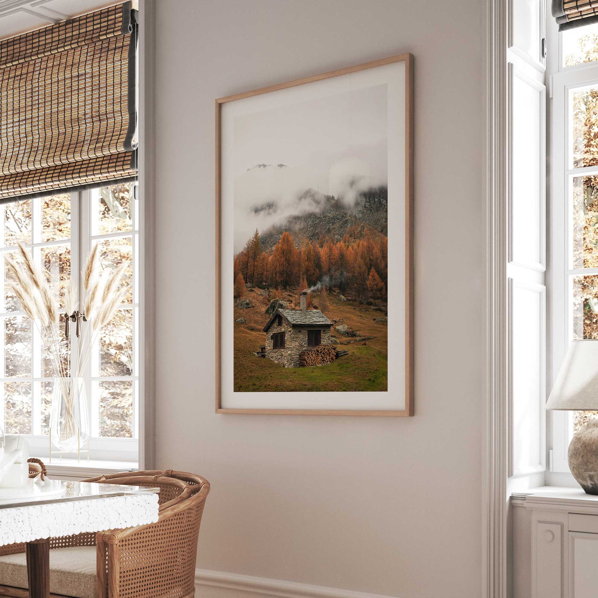 Picture of art in a room