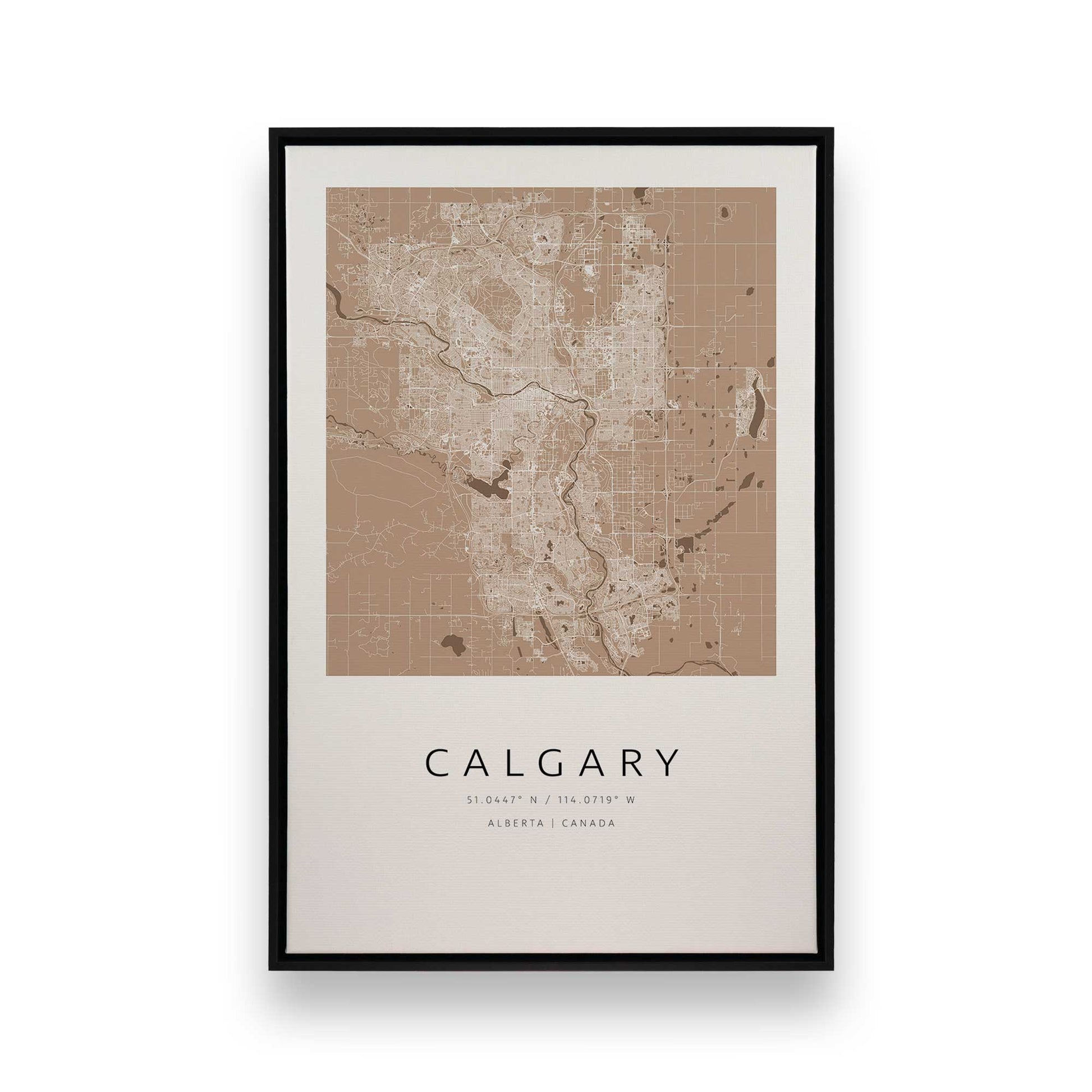 [Color:Satin Black], Picture of art in a Satin Black frame