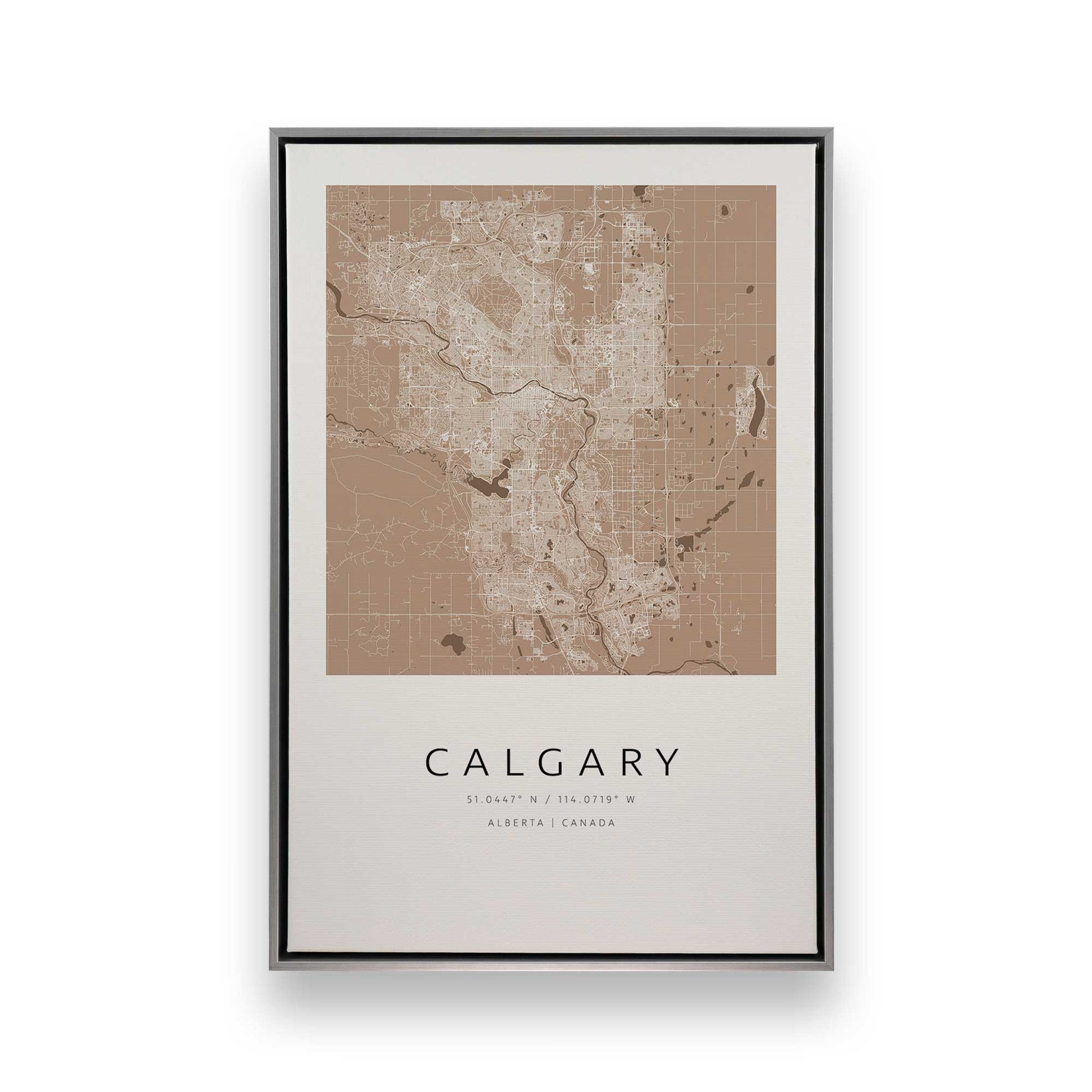 [Color:Polished Chrome], Picture of art in a Polished Chrome frame