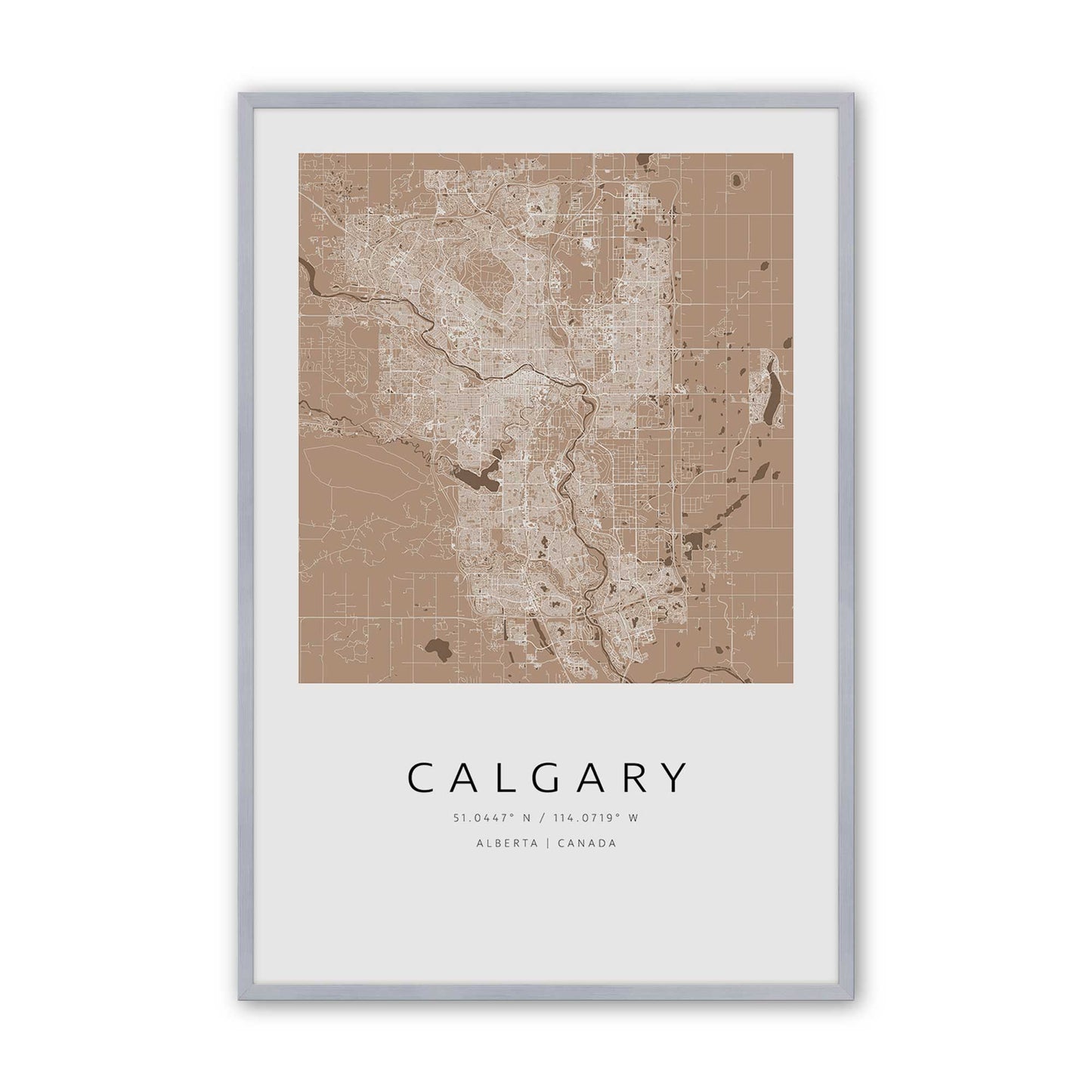 [Color:Polished Chrome], Picture of art in a Polished Chrome frame