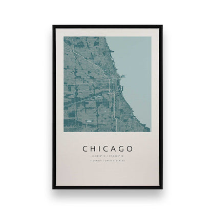 [Color:Satin Black], Picture of art in a Satin Black frame