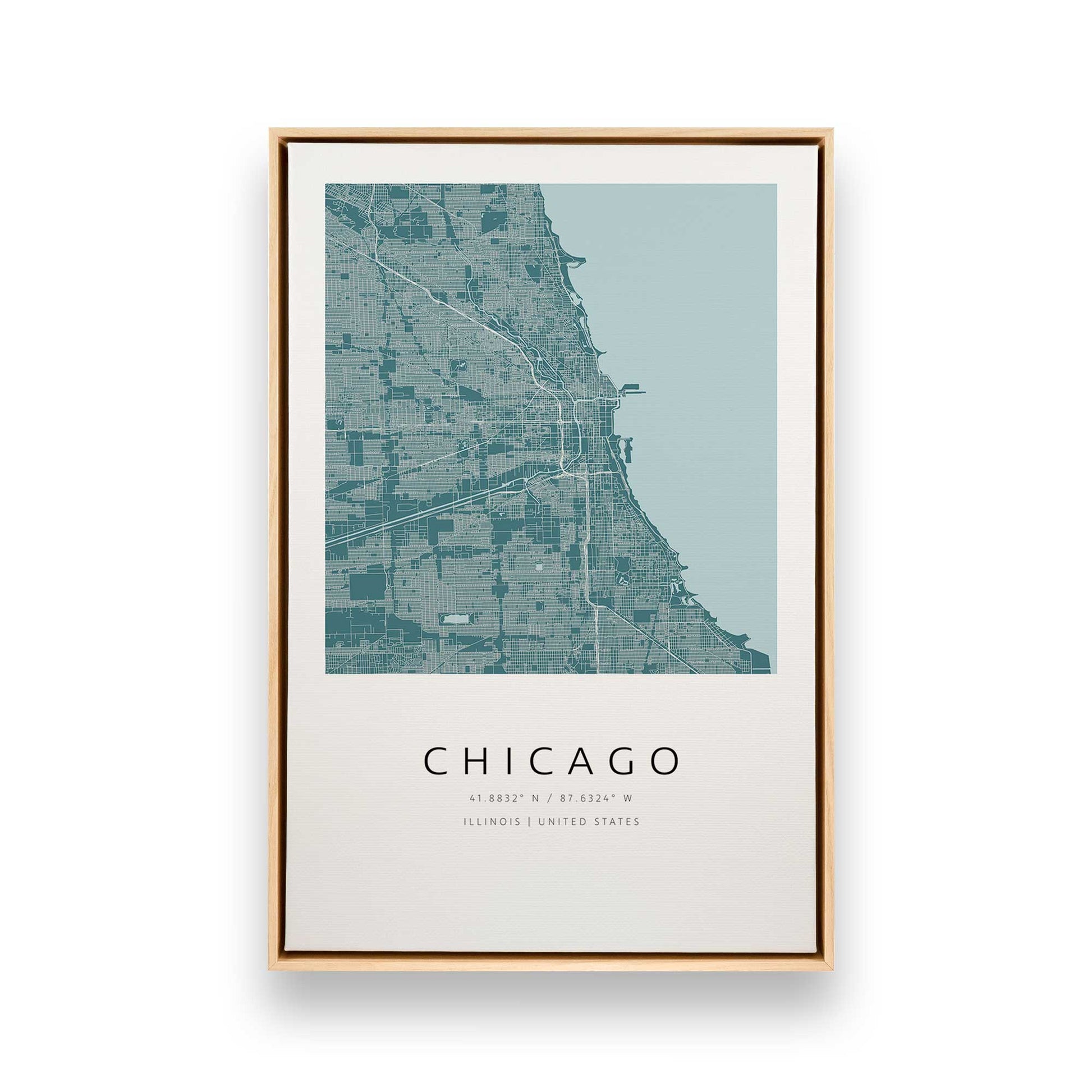 [Color:American Maple], Picture of art in an American Maple frame