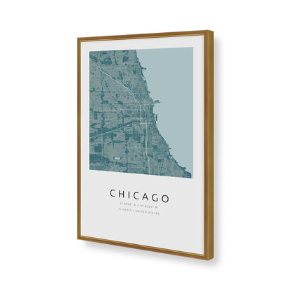 [Color:Polished Gold], Picture of art in a Polished Gold frame of the corner