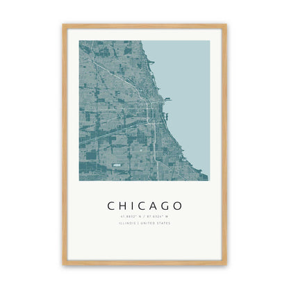 [Color:American Maple], Picture of art in an American Maple frame