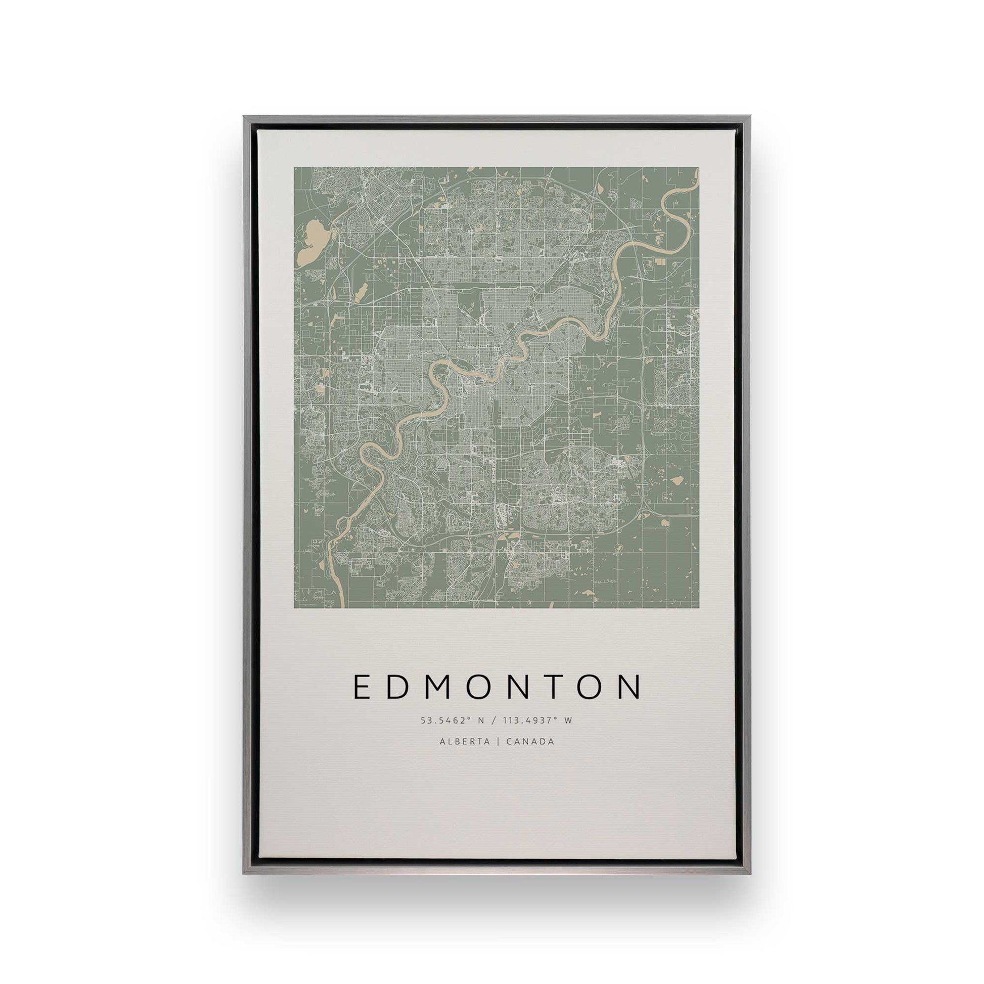 [Color:Polished Chrome], Picture of art in a Polished Chrome frame