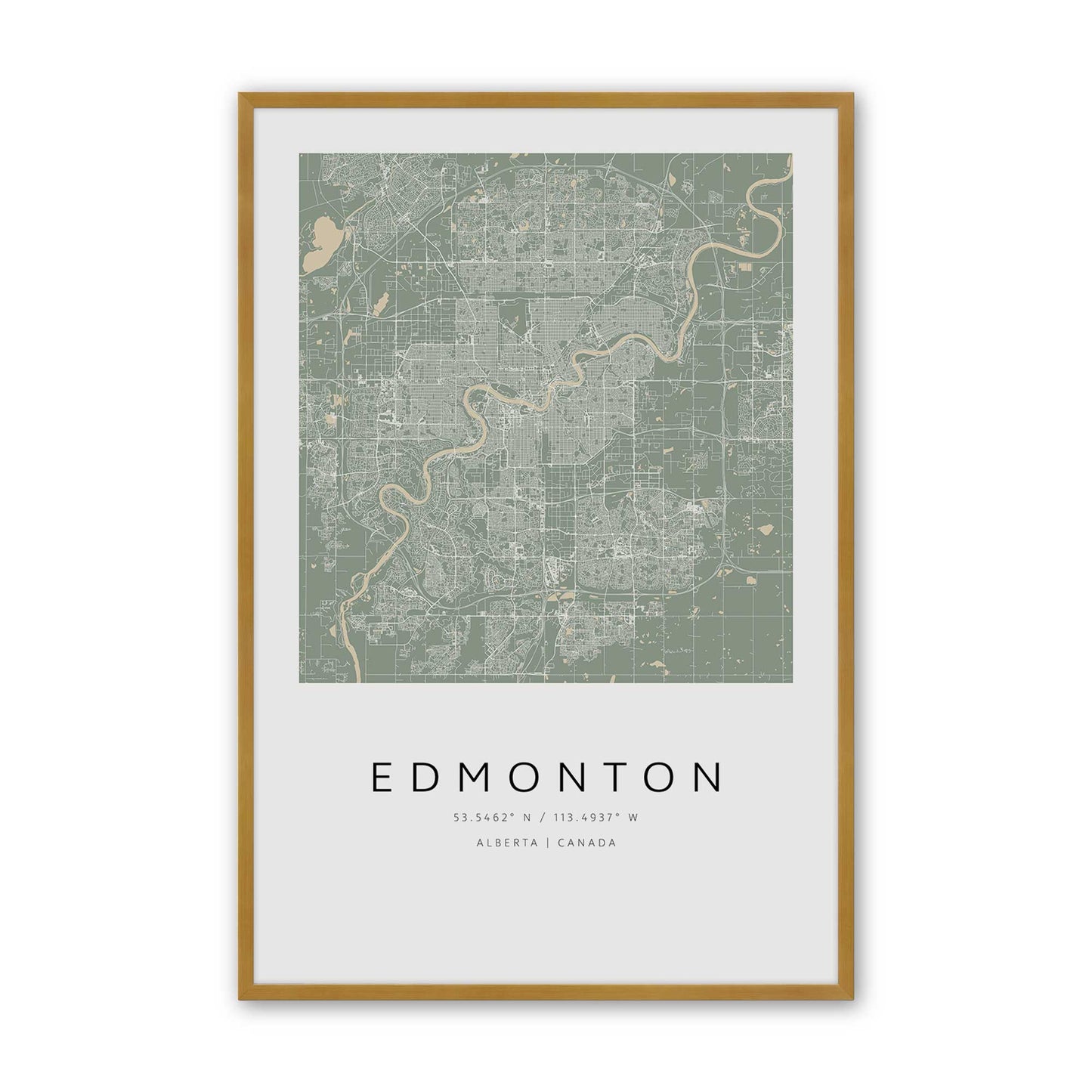[Color:Polished Gold], Picture of art in a Polished Gold frame