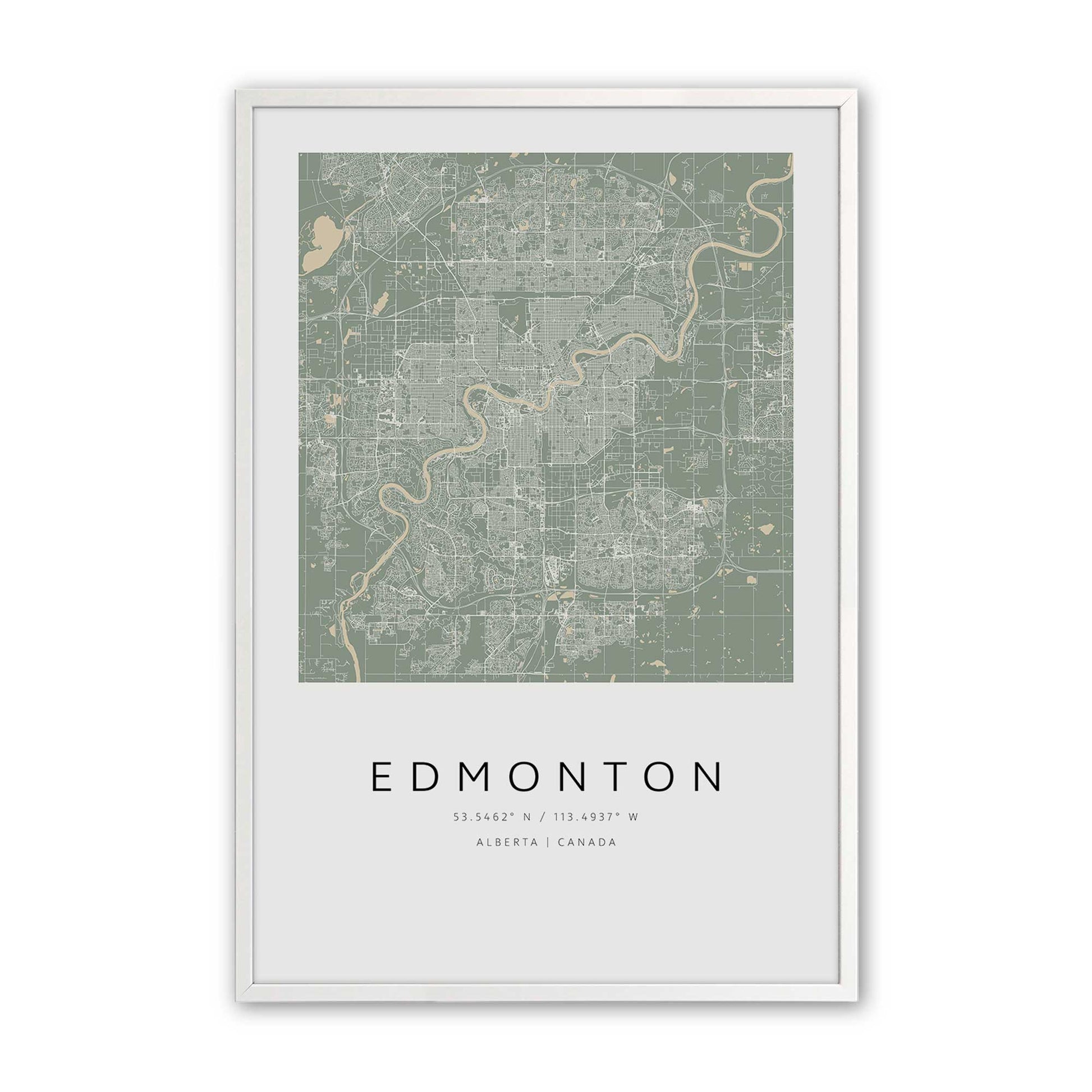 [Color:Opaque White], Picture of art in a Opaque White frame