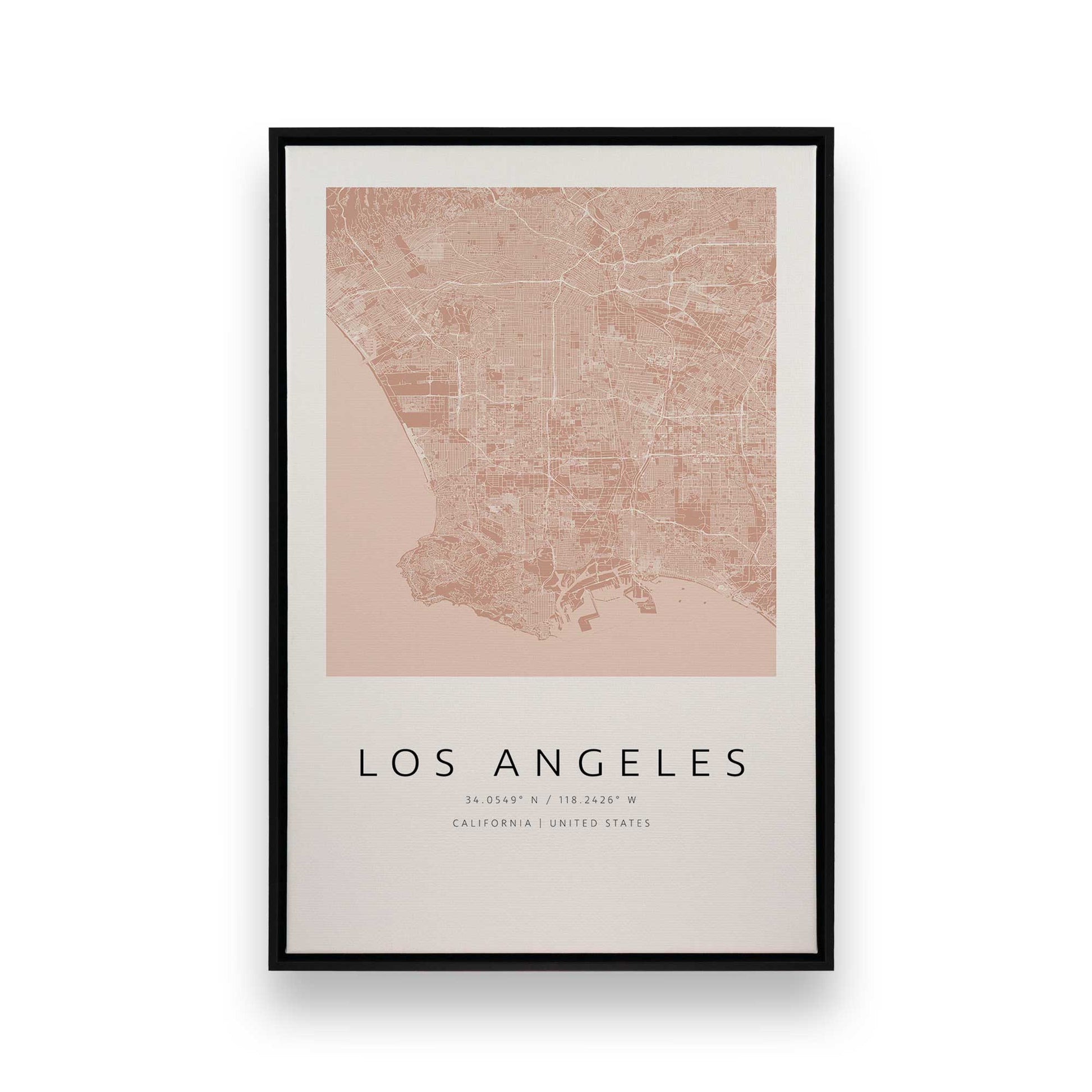 [Color:Satin Black], Picture of art in a Satin Black frame