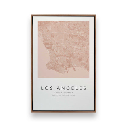 [Color:Walnut], Picture of art in a Walnut frame