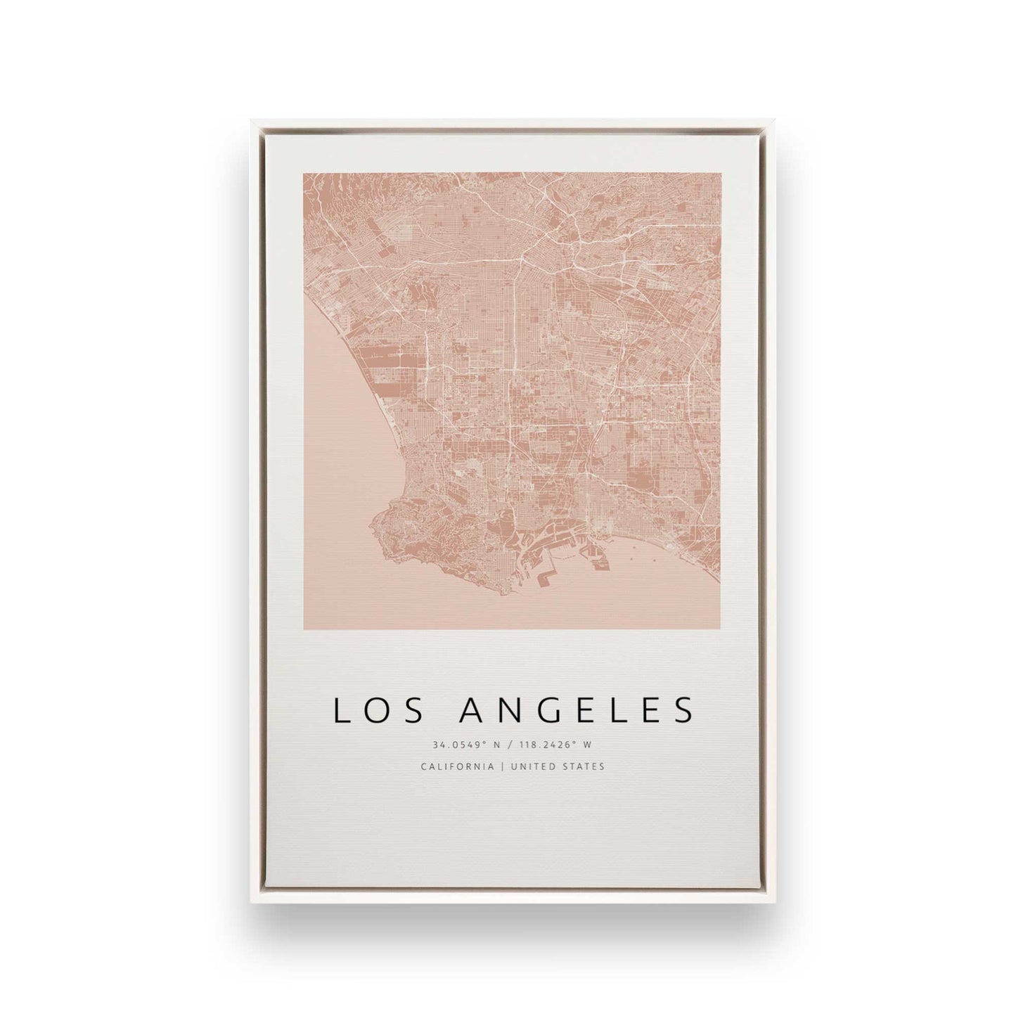 [Color:Opaque White], Picture of art in a White frame