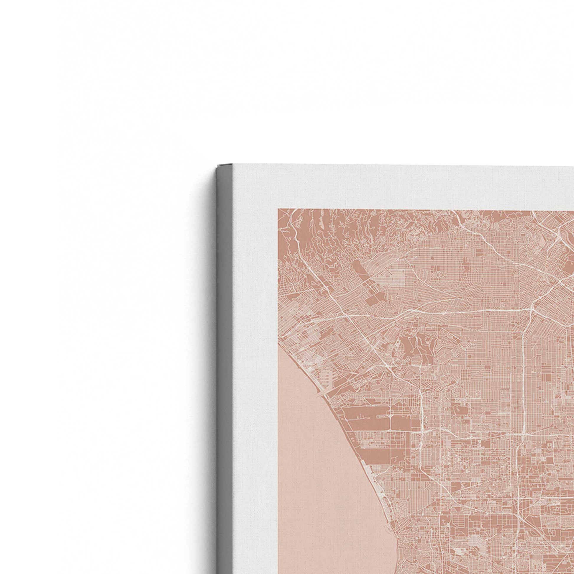 [Color:Stretched Canvas], Picture of the corner of the art