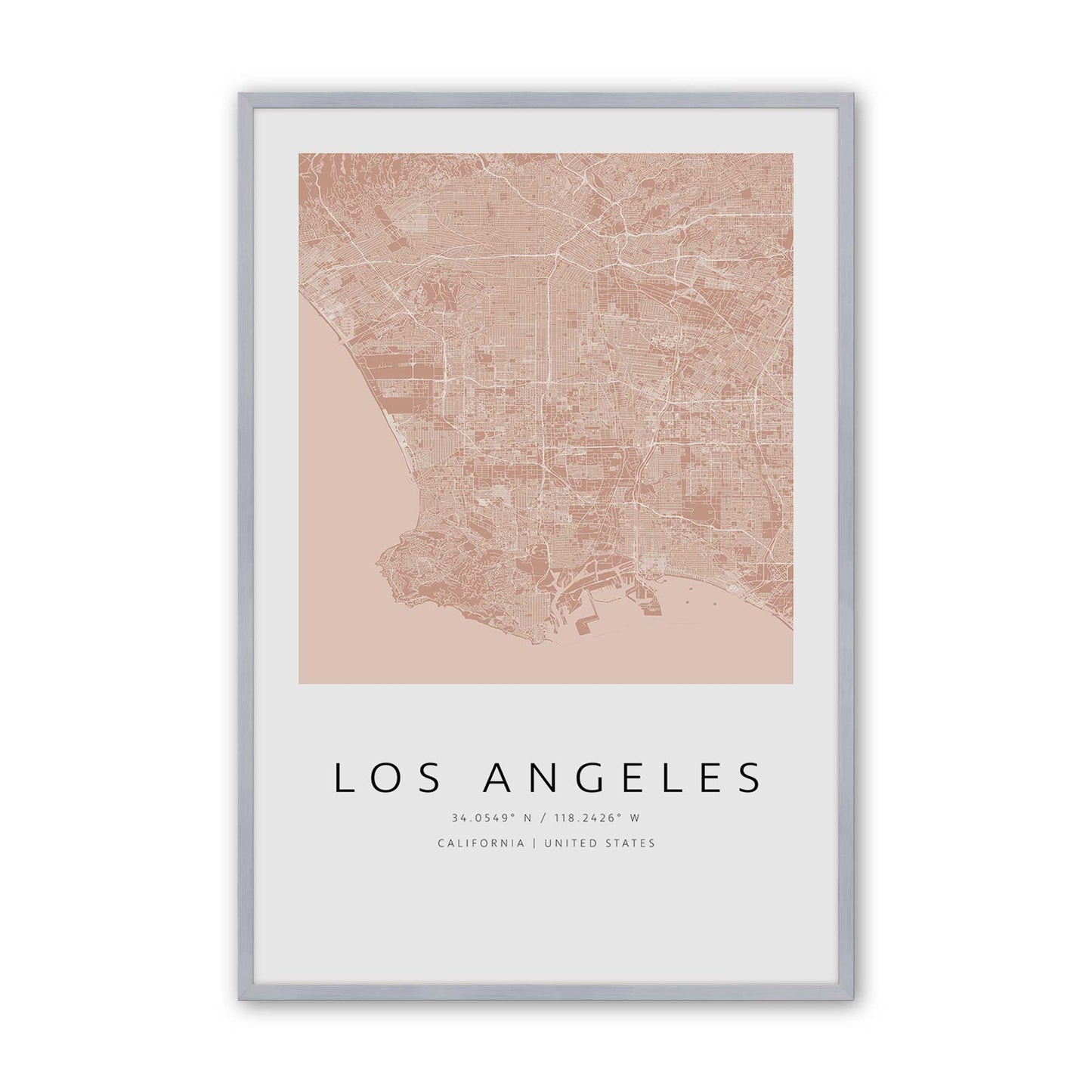 [Color:Polished Chrome], Picture of art in a Polished Chrome frame
