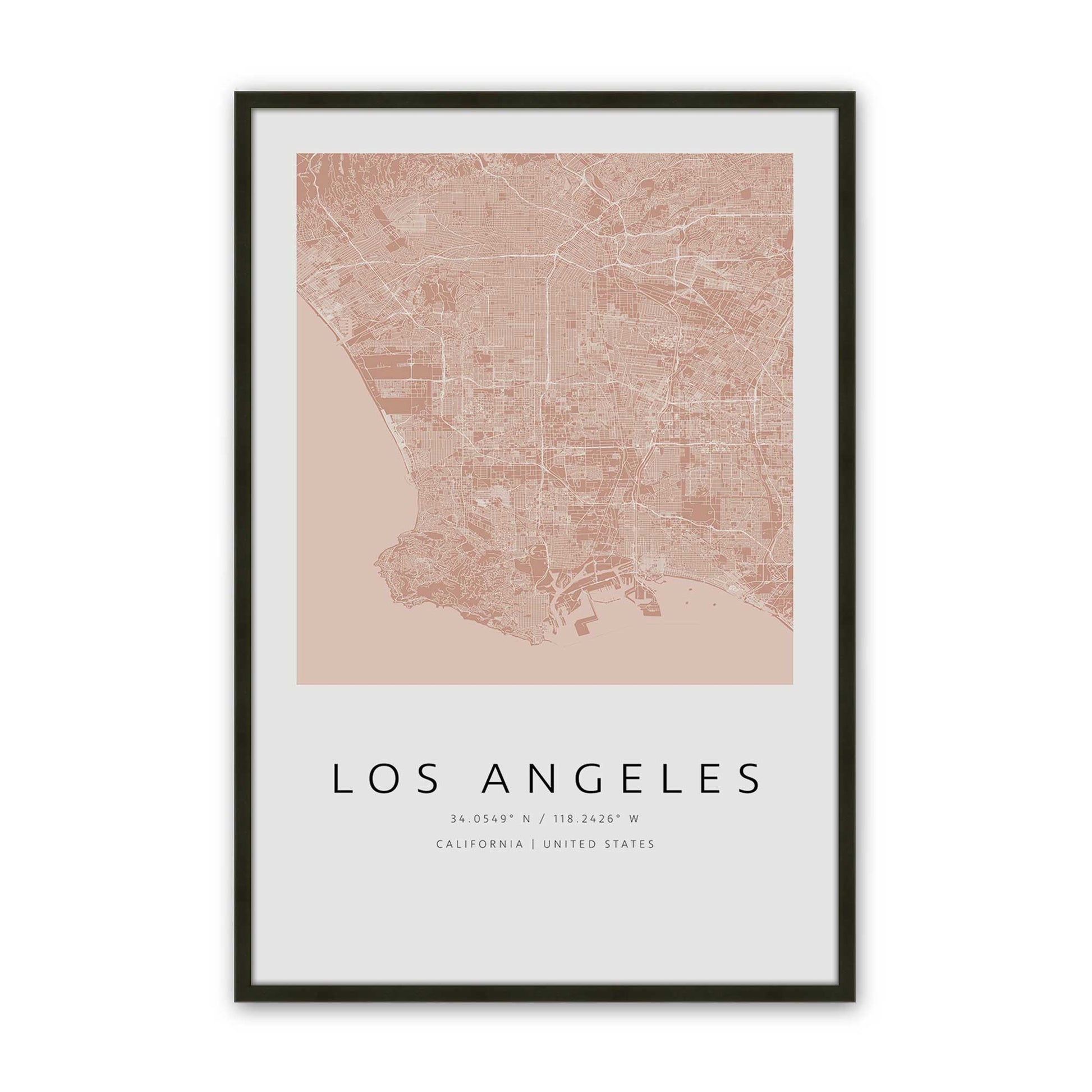[Color:Satin Black], Picture of art in a Satin Black frame