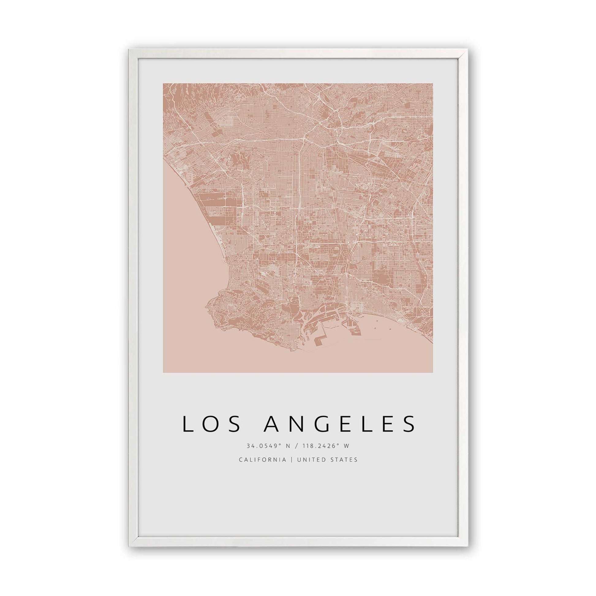 [Color:Opaque White], Picture of art in an Opaque White frame