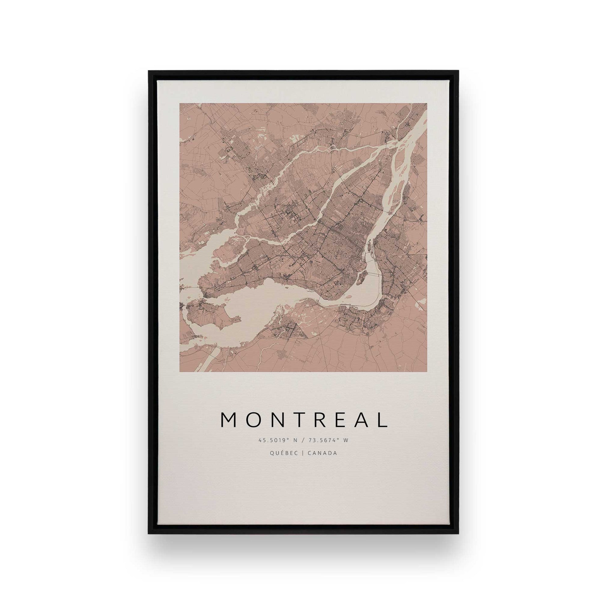[Color:Satin Black], Picture of art in a Satin Black frame