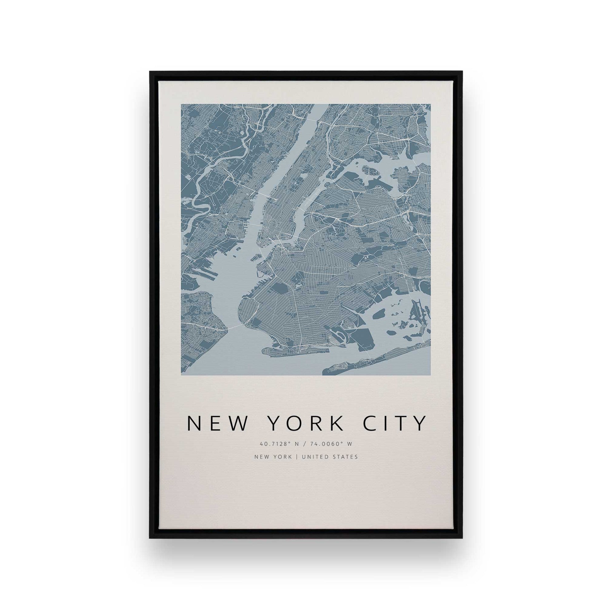 [Color:Satin Black], Picture of art in a Satin Black frame