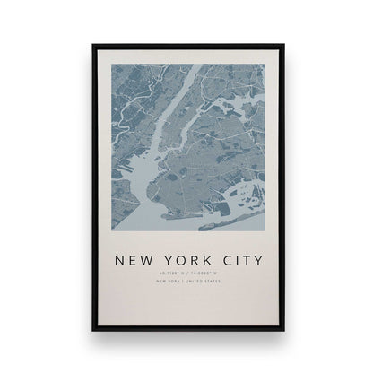 [Color:Satin Black], Picture of art in a Satin Black frame