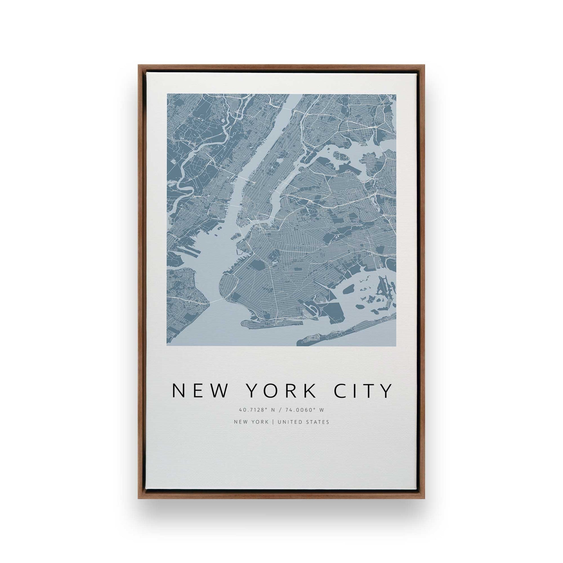[Color:Walnut], Picture of art in a Walnut frame