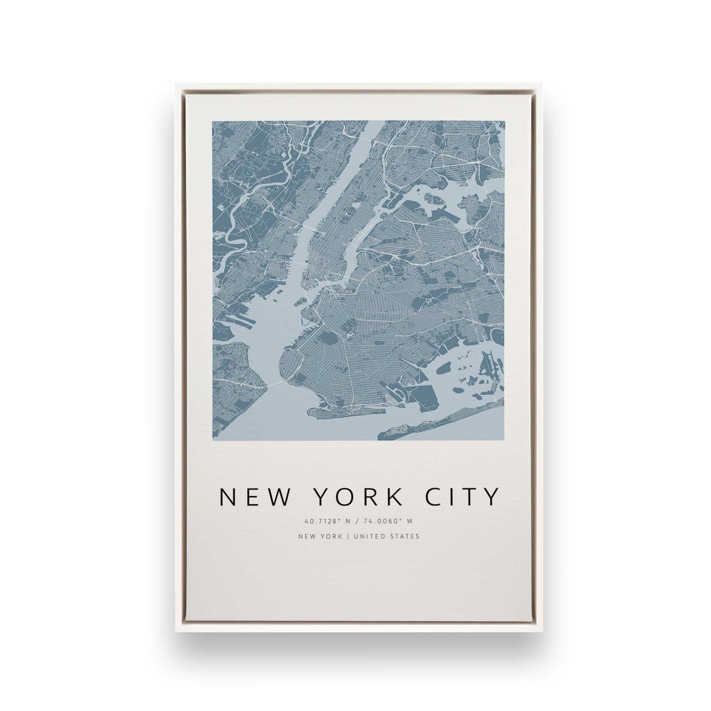 [Color:Opaque White], Picture of art in a White frame