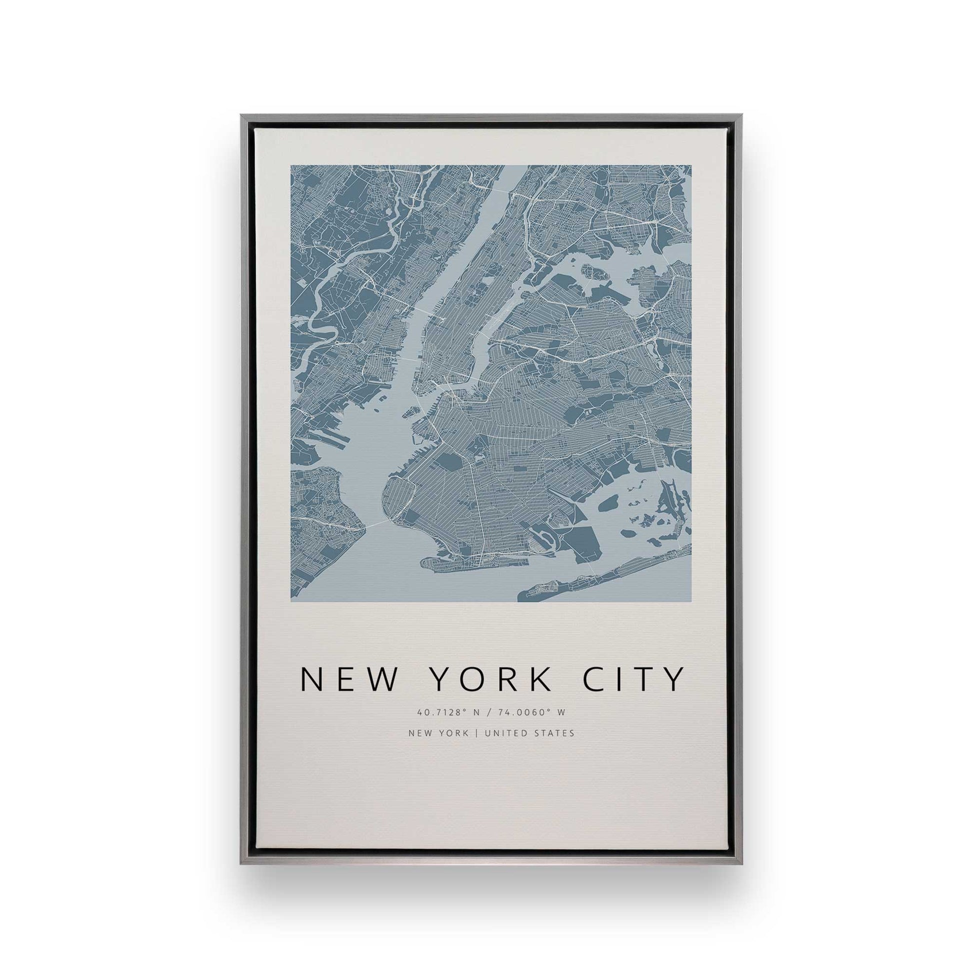 [Color:Polished Chrome], Picture of art in a Polished Chrome frame