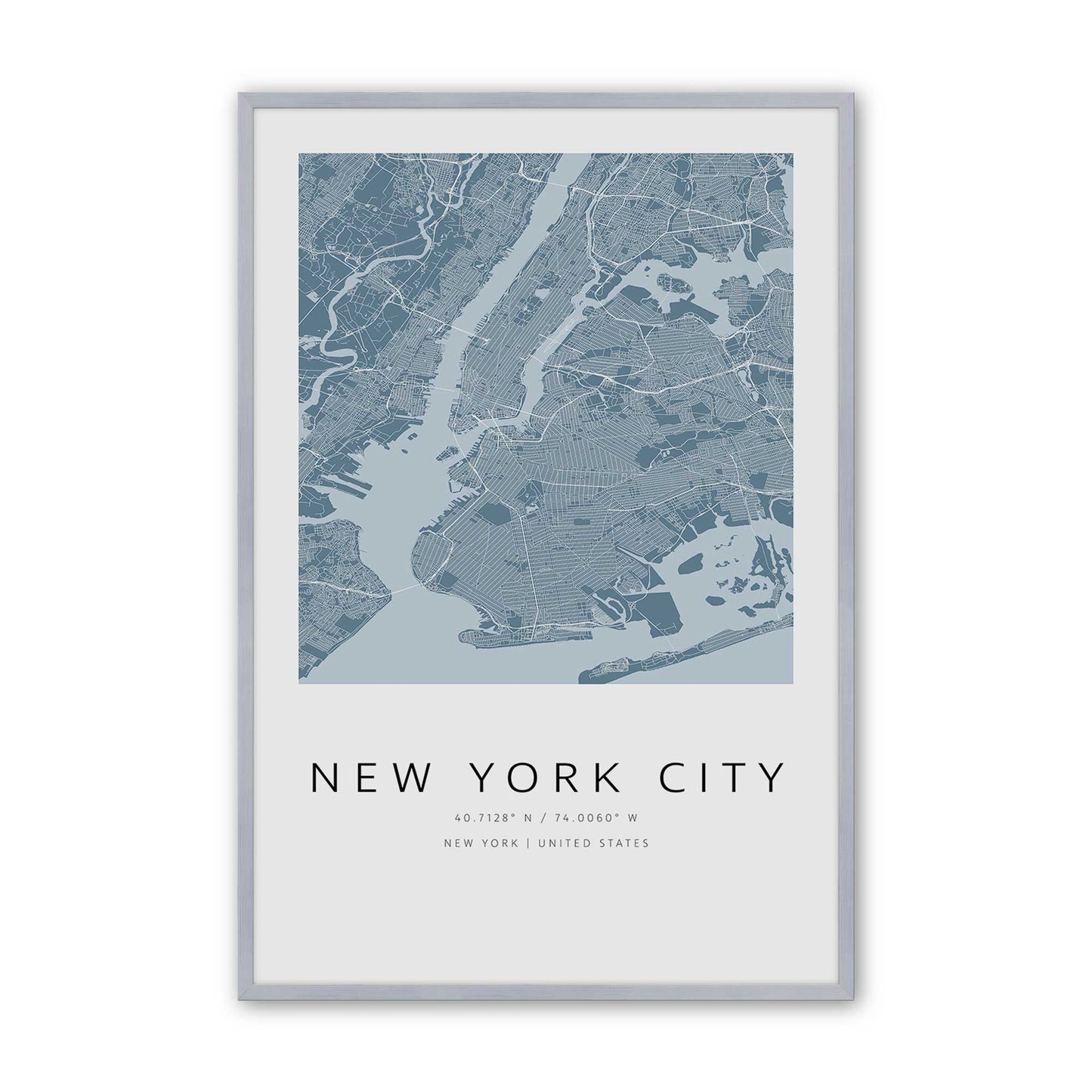 [Color:Polished Chrome], Picture of art in a Polished Chrome frame
