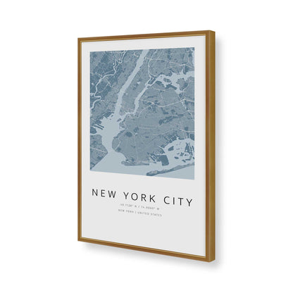 [Color:Polished Gold], Picture of art in a Polished Gold frame of the corner
