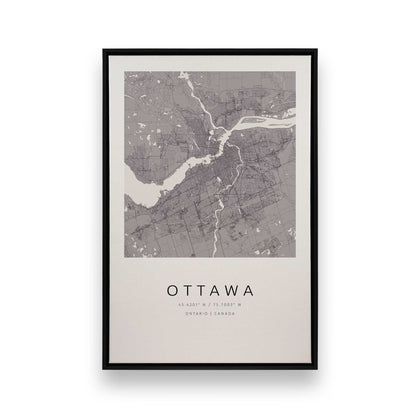 [Color:Satin Black], Picture of art in a Satin Black frame