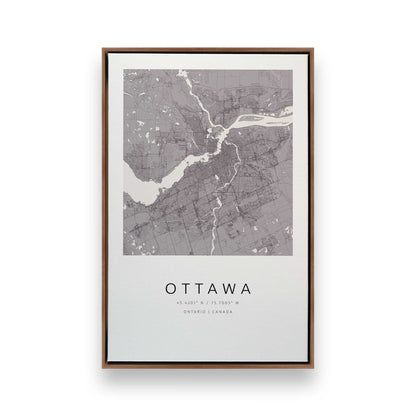 [Color:Walnut], Picture of art in a Walnut frame