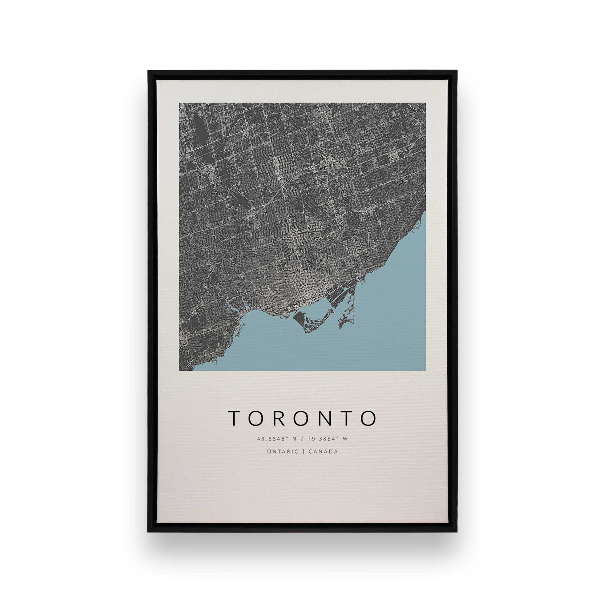 [Color:Satin Black], Picture of art in a Satin Black frame