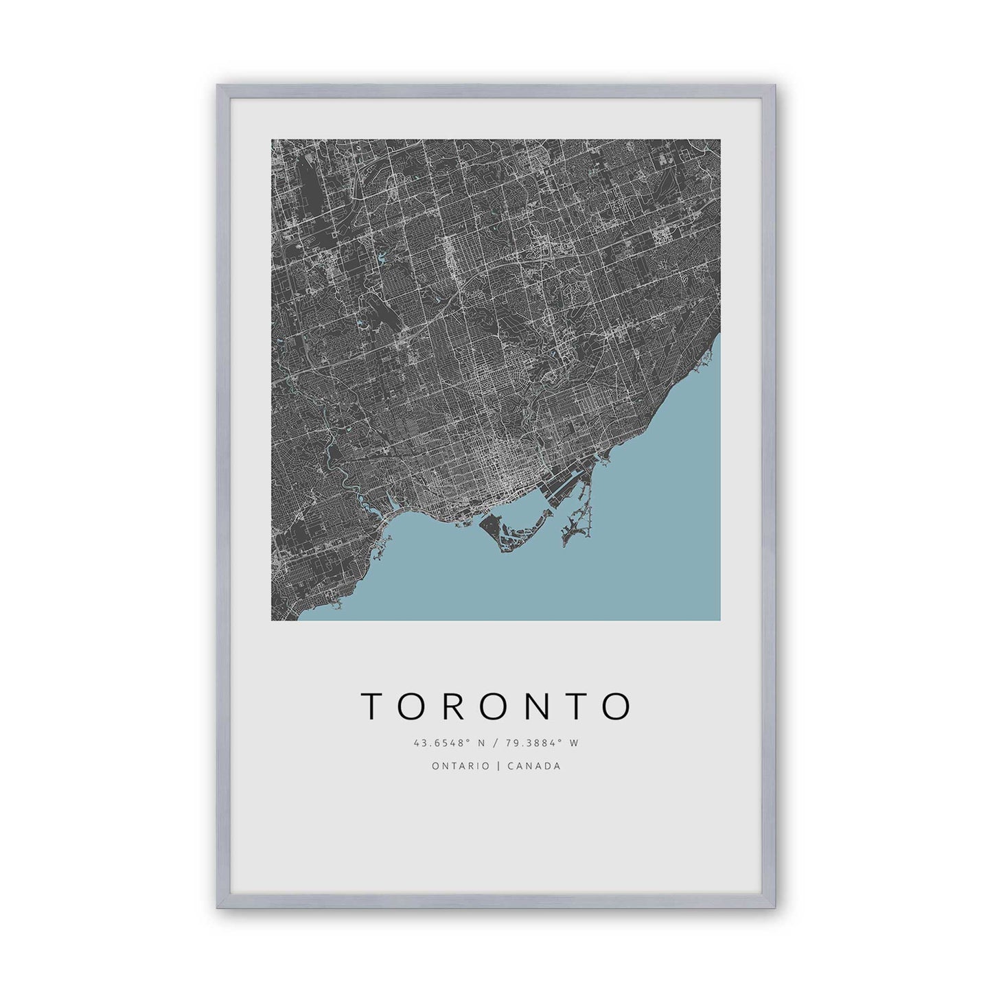 [Color:Polished Chrome], Picture of art in a Polished Chrome frame