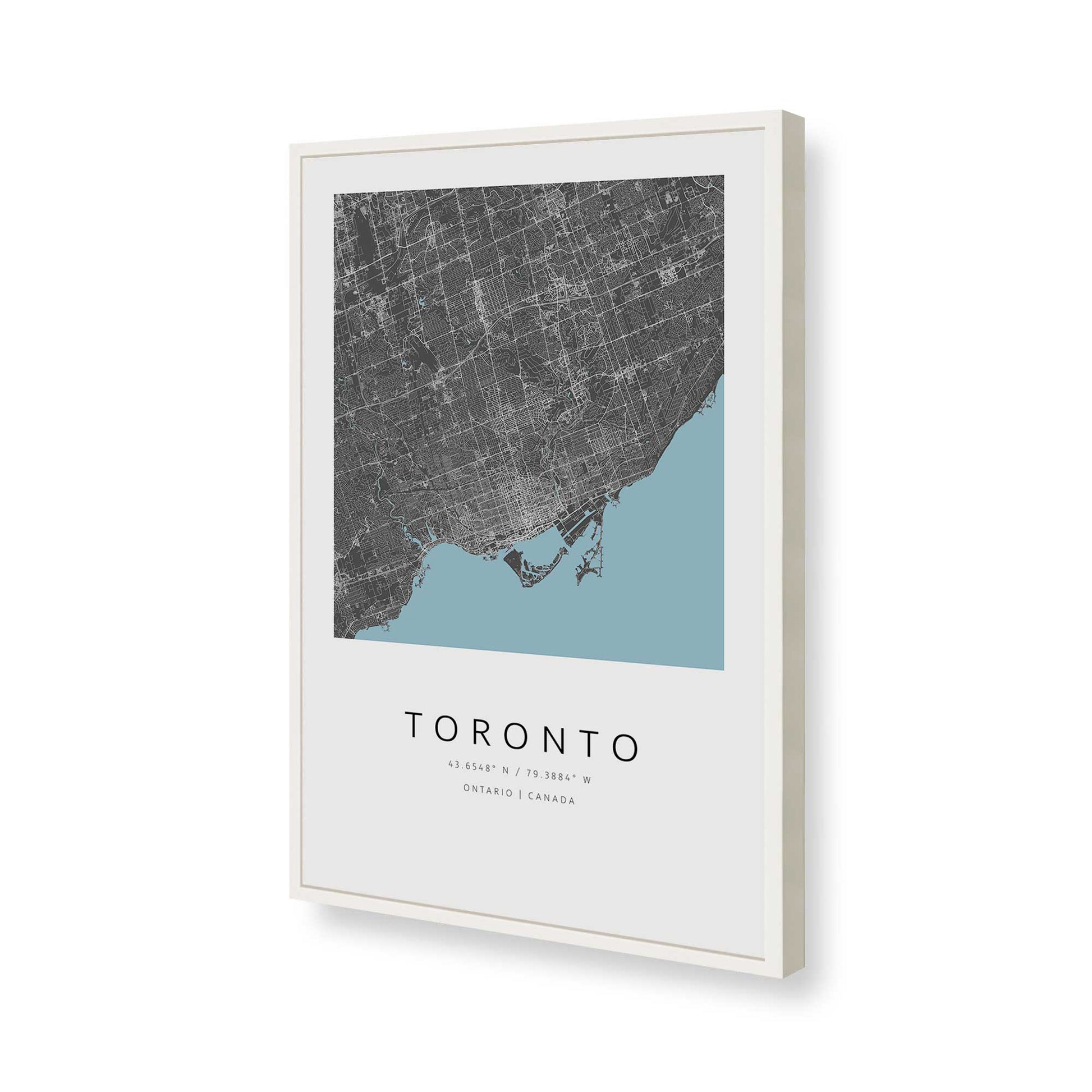 [Color:Opaque White], Picture of art in a Opaque White frame of the corner