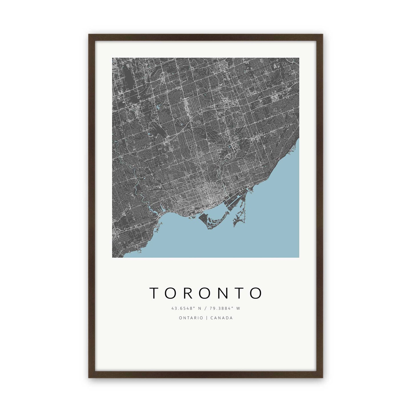 [Color:Brown], Picture of art in a Brown frame