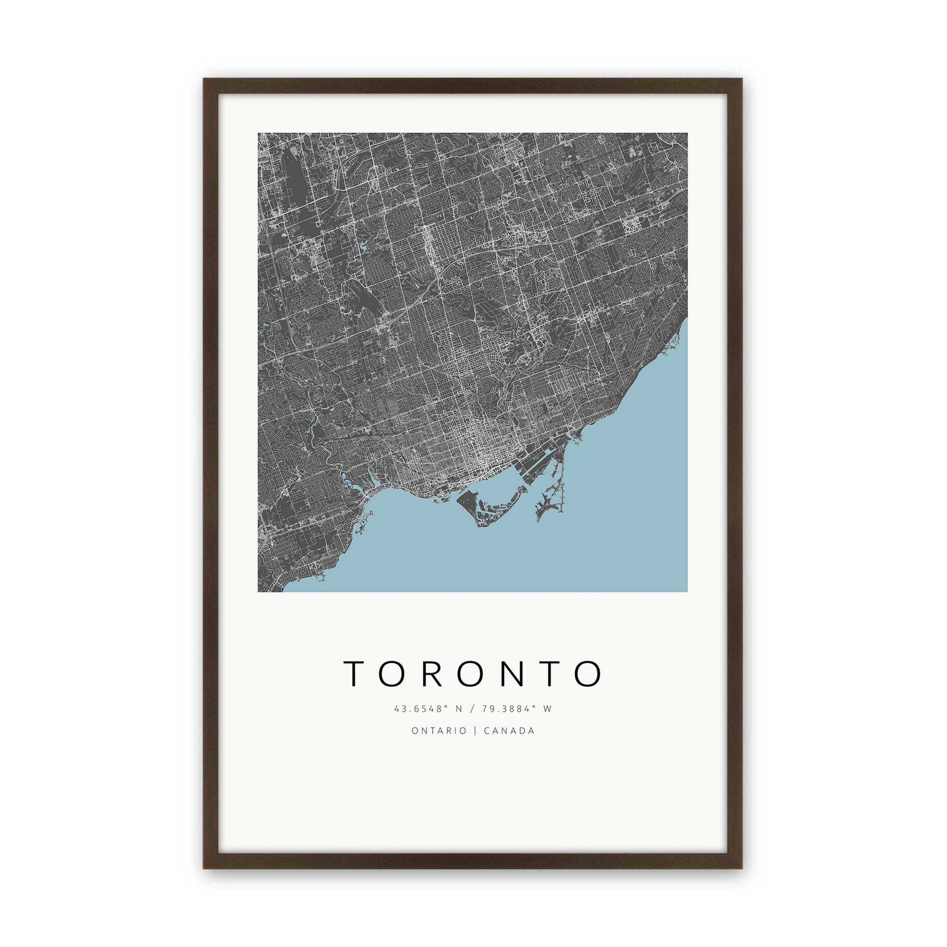 [Color:Brown], Picture of art in a Brown frame