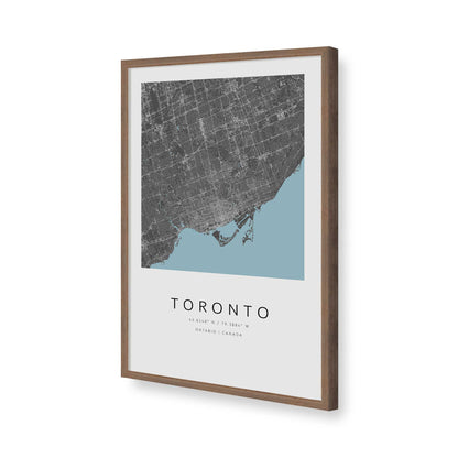 [Color:Walnut], Picture of art in a Walnut frame of the corner