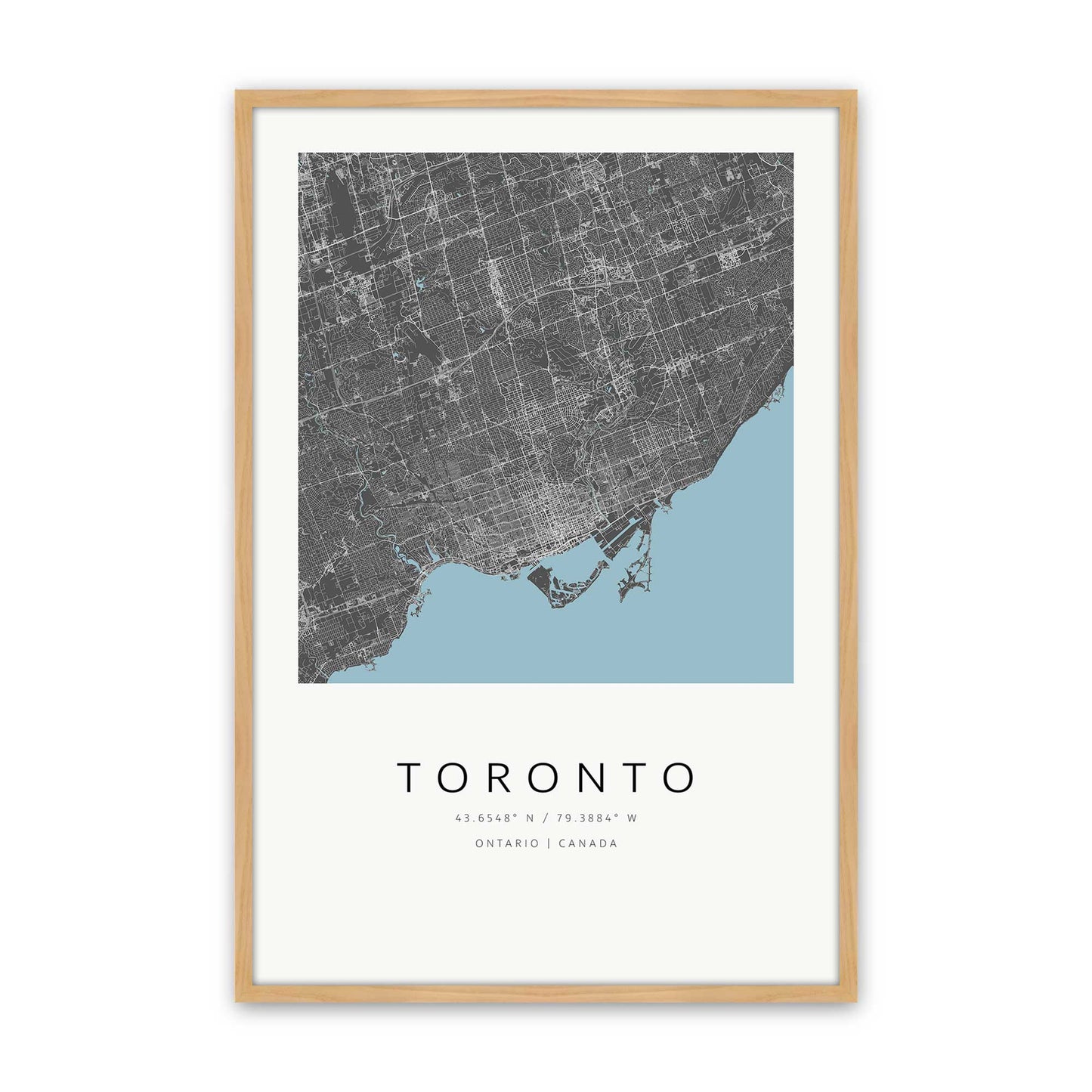 [Color:American Maple], Picture of art in a American Maple frame