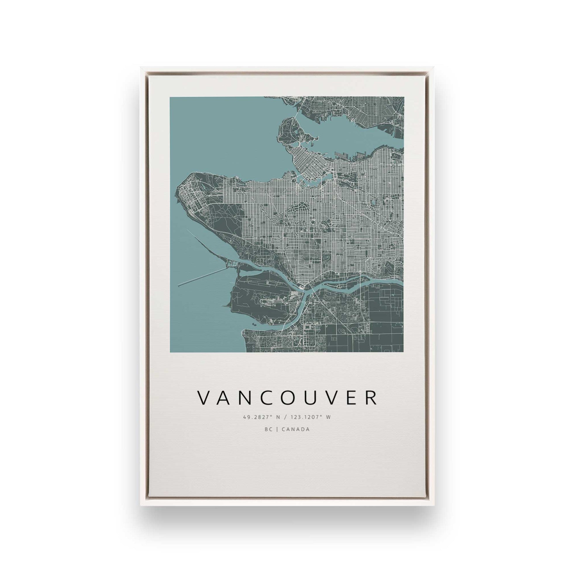 [Color:Opaque White], Picture of art in a White frame