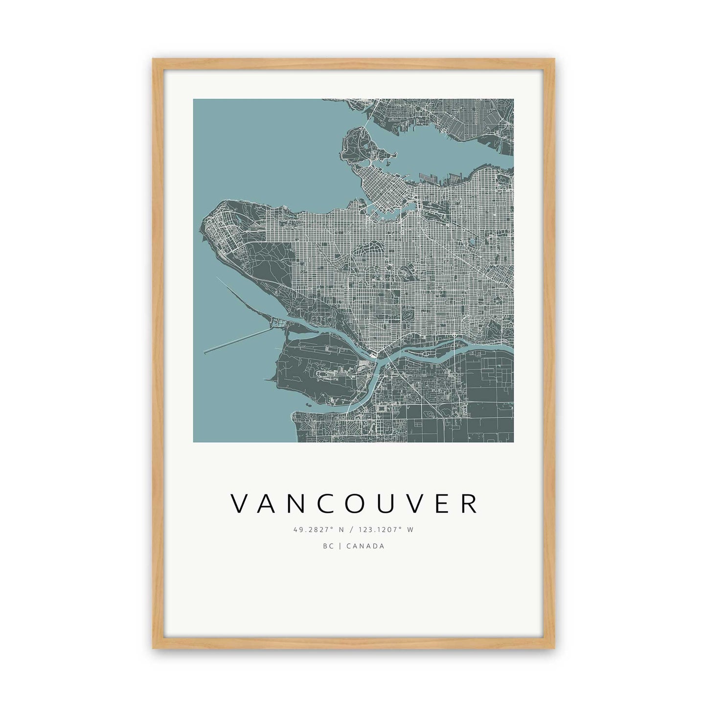 [Color:American Maple], Picture of art in a American Maple frame