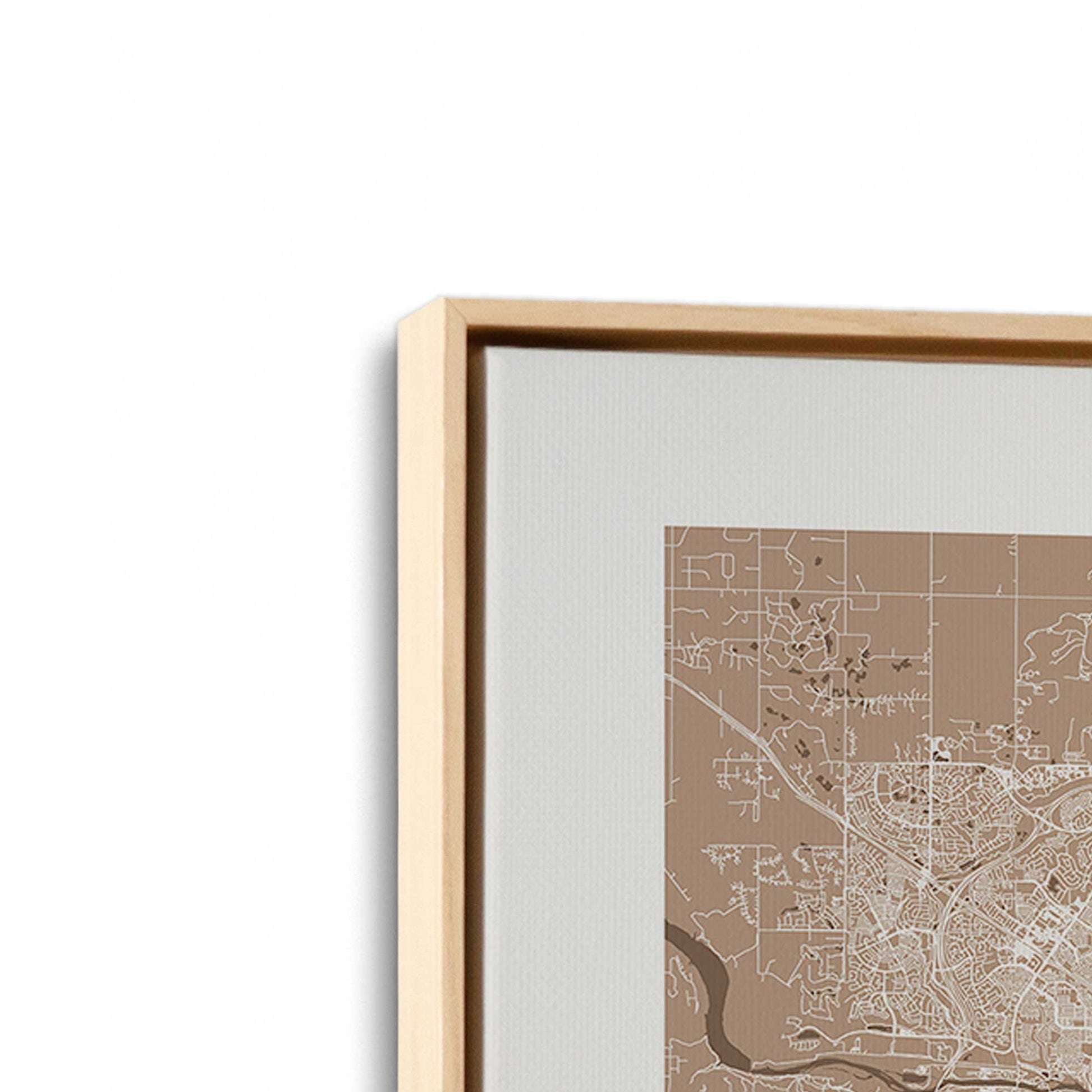 [Color:American Maple], Picture of the corner of the art