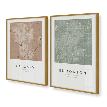[Color:Polished Gold], Picture of art in a Polished Gold frame at an angle