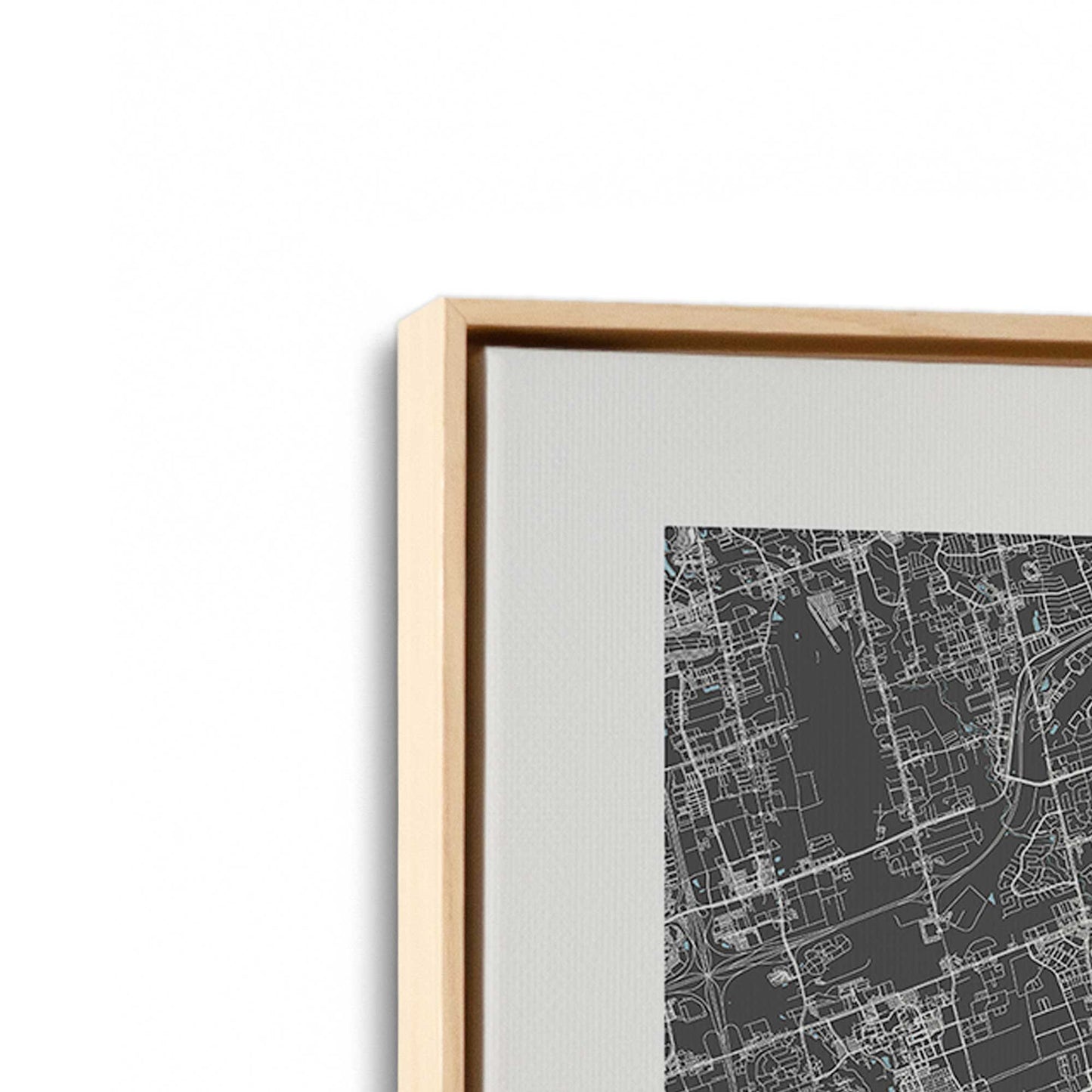 [Color:American Maple], Picture of the corner of the art