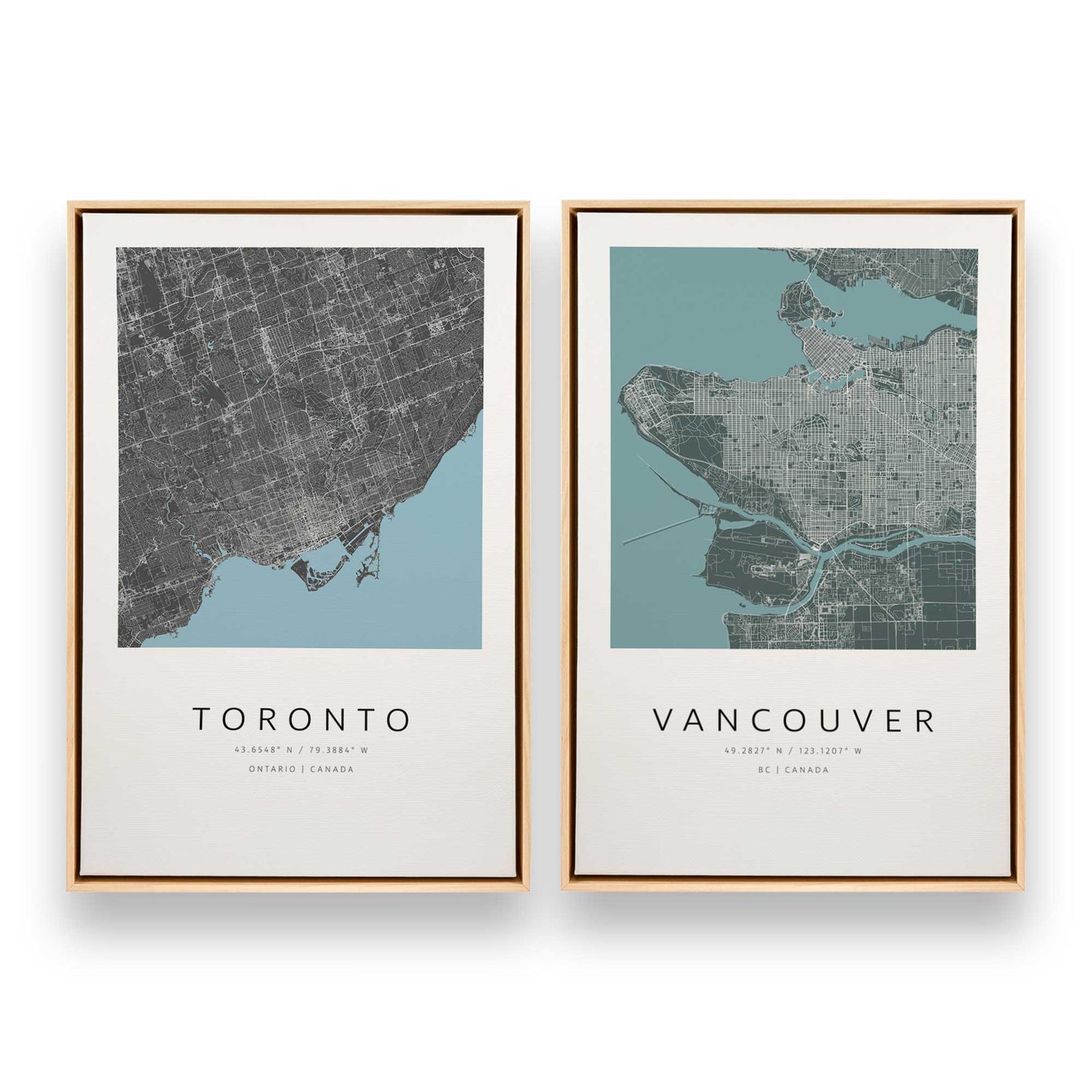 [Color:American Maple], Picture of art in a American Maple frame