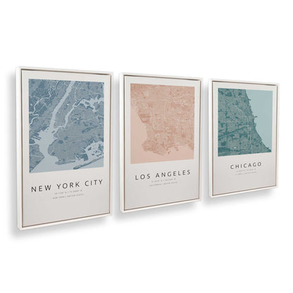 [Color:Opaque White], Picture of art in a White frame at an angle