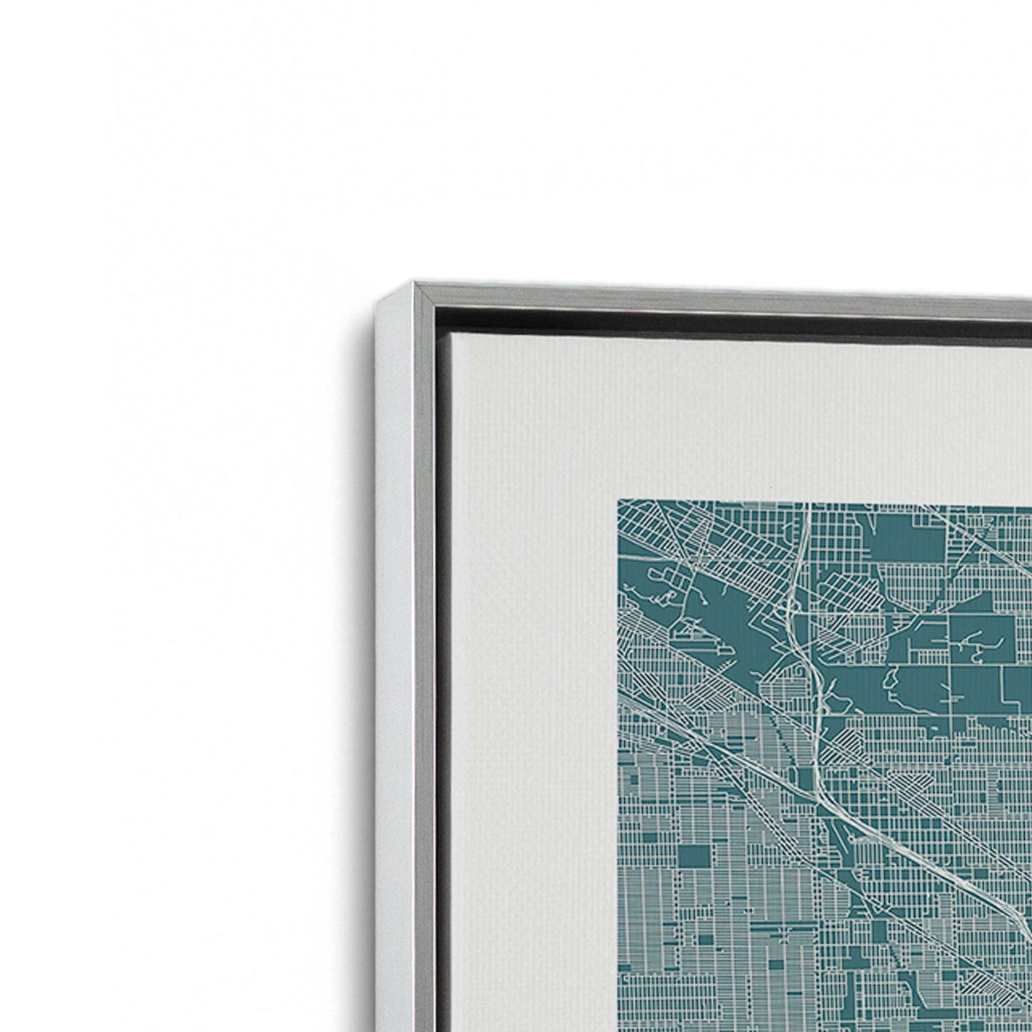 [Color:Polished Chrome], Picture of the corner of the art