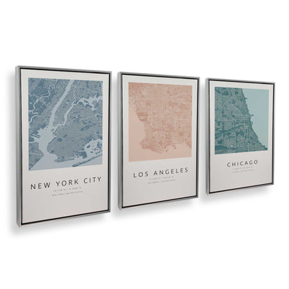 [Color:Polished Chrome], Picture of art in a Polished Chrome frame at an angle