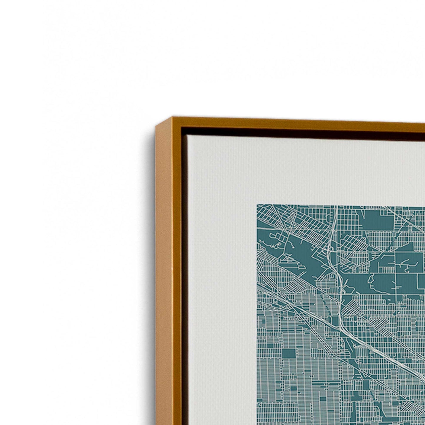 [Color:Polished Gold], Picture of the corner of the art